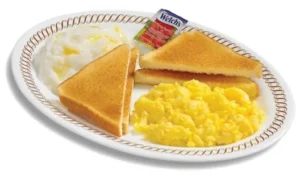Waffle House Two Egg Breakfast