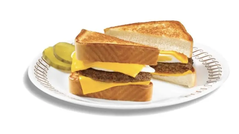 TEXAS SAUSAGE EGG AND CHEESE MELT